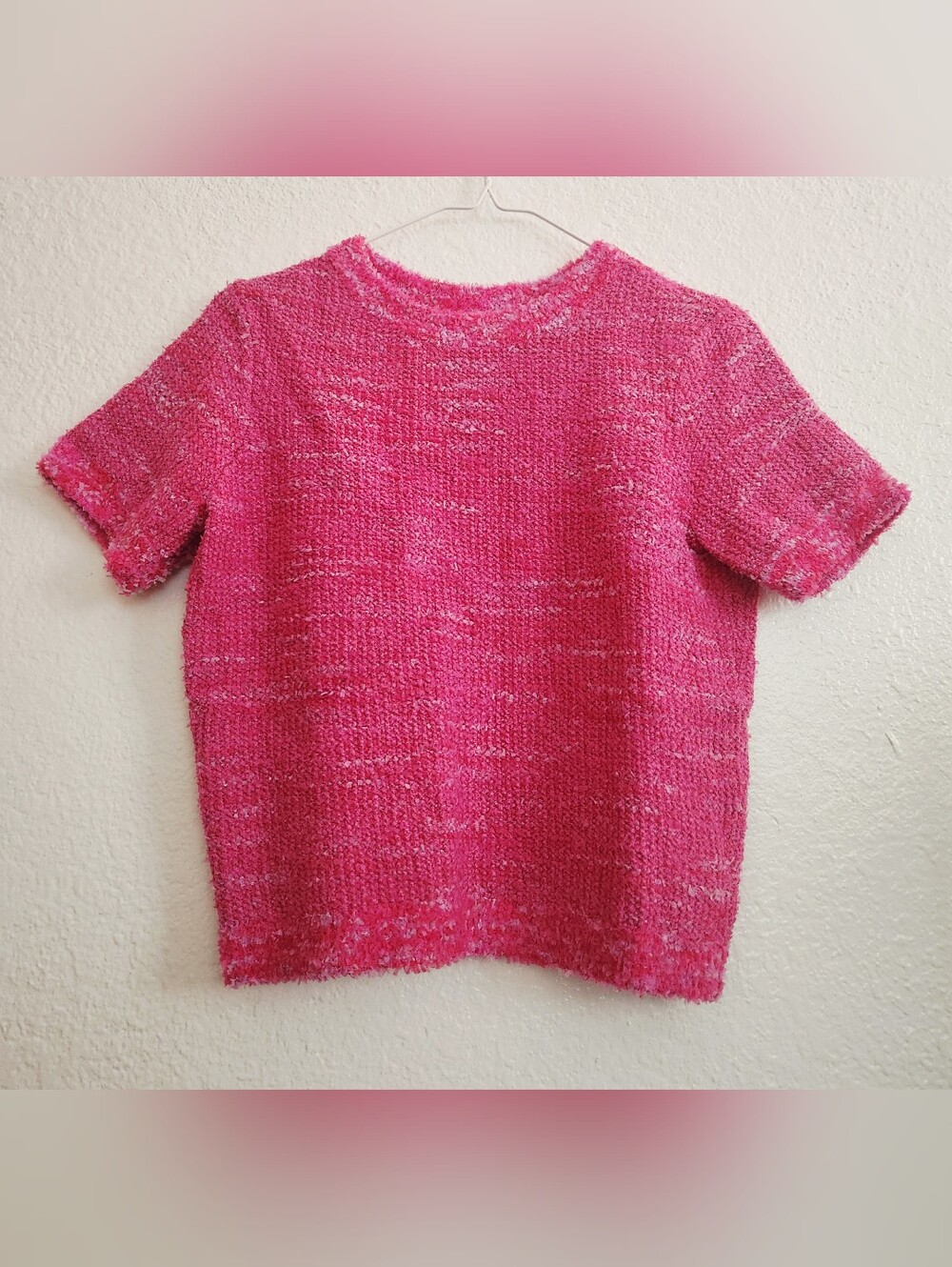 Kate Spade Pink Knit Top. Size S